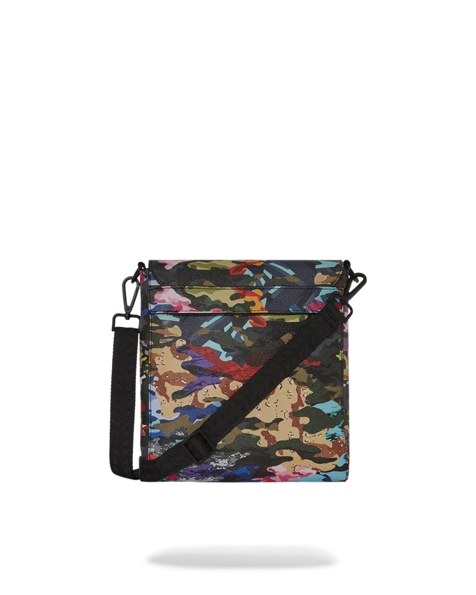 SLICED AND DICED CAMO MESSENGER-Sling-Tasche