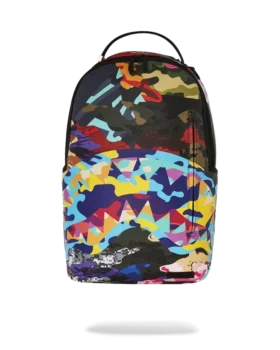 SLICED AND DICED CAMO RUCKSACK