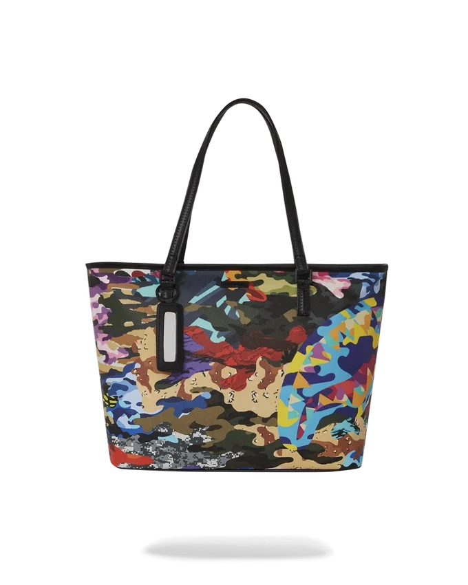 SLICED AND DICED Camo Tragetasche