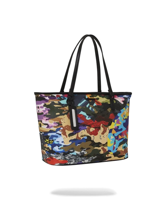 SLICED AND DICED Camo Tragetasche