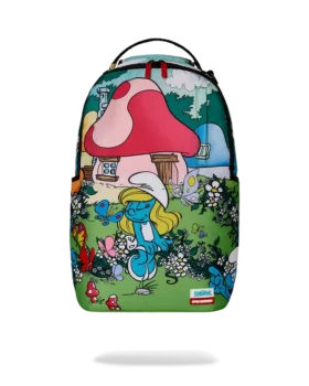 SMURFS IN THE GARDEN RUCKSACK
