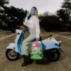 SMURFS IN THE GARDEN RUCKSACK