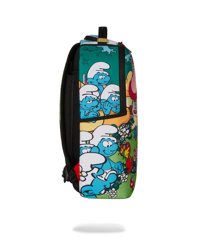 SMURFS IN THE GARDEN RUCKSACK