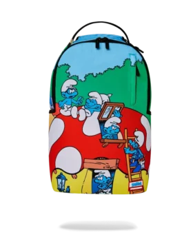 SMURFS MUSHROOM VILLAGE RUCKSACK
