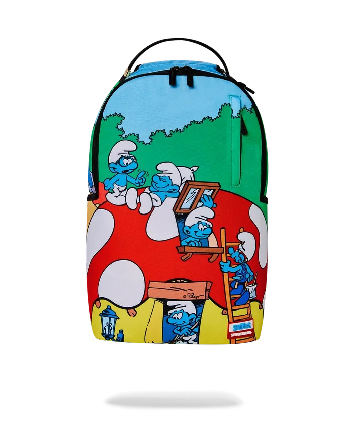 SMURFS MUSHROOM VILLAGE RUCKSACK