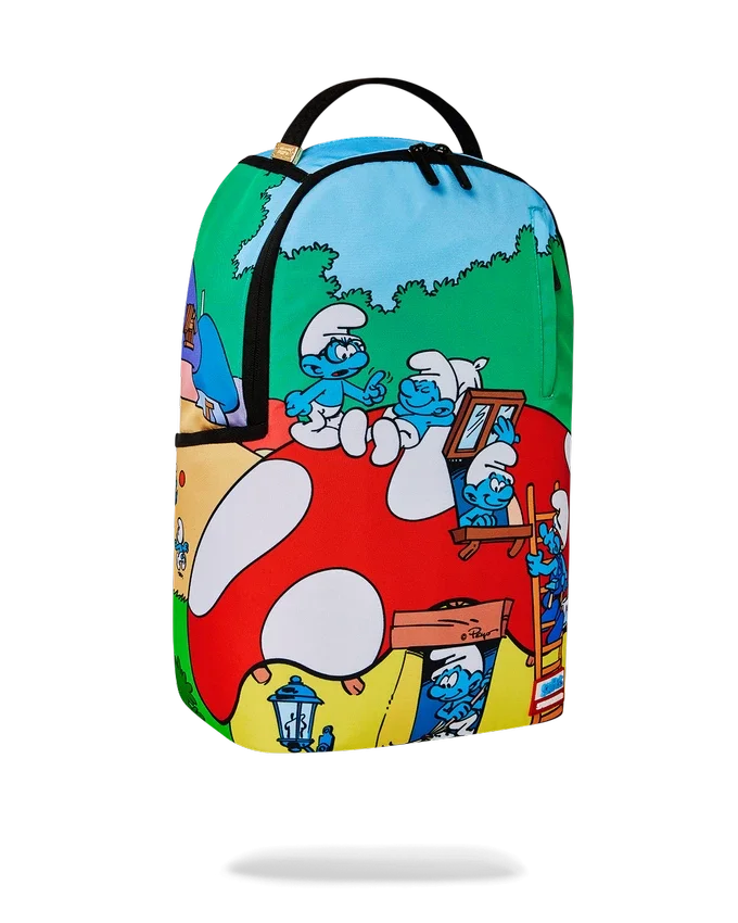 SMURFS MUSHROOM VILLAGE RUCKSACK
