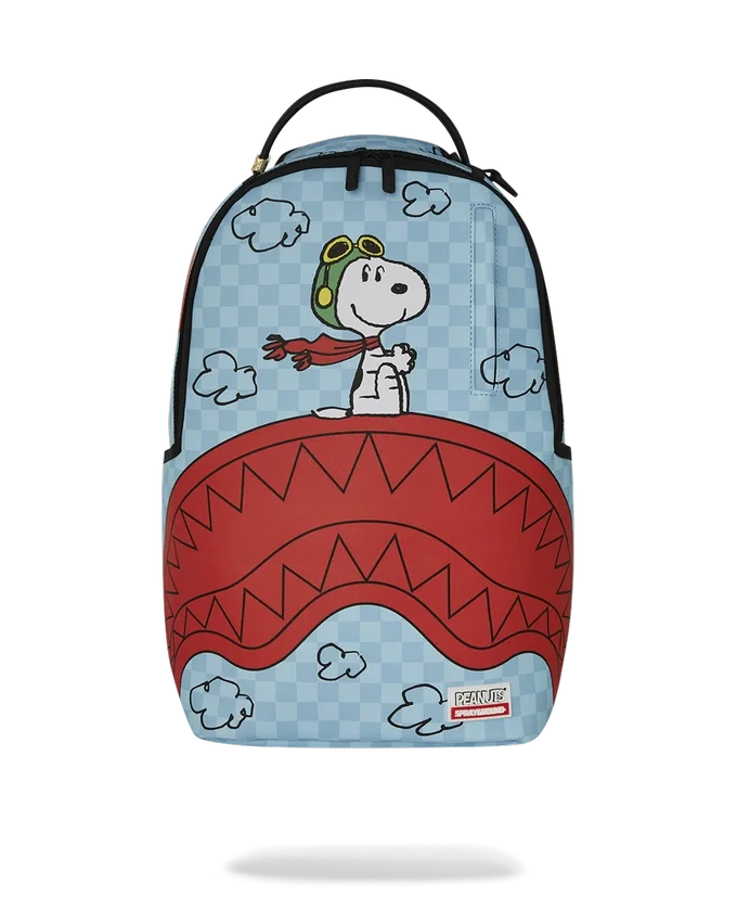 SNOOPY PILOT SHARK DLXSV RUCKSACK