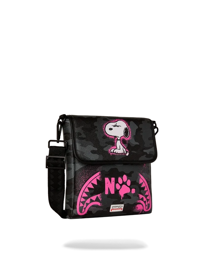SNOOPY „THAT’S A NO NO“-Sling-Tasche für Kurierrucksäcke