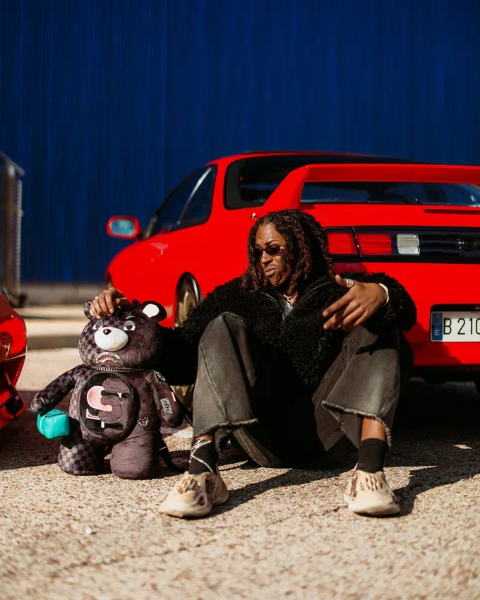 SPEED SHARK SIDE SWIPE MONEYBEAR TEDDY BÄR-RUCKSACK