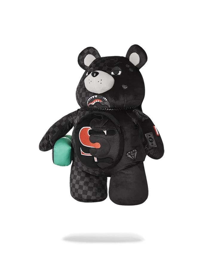 SPEED SHARK SIDE SWIPE MONEYBEAR TEDDY BÄR-RUCKSACK