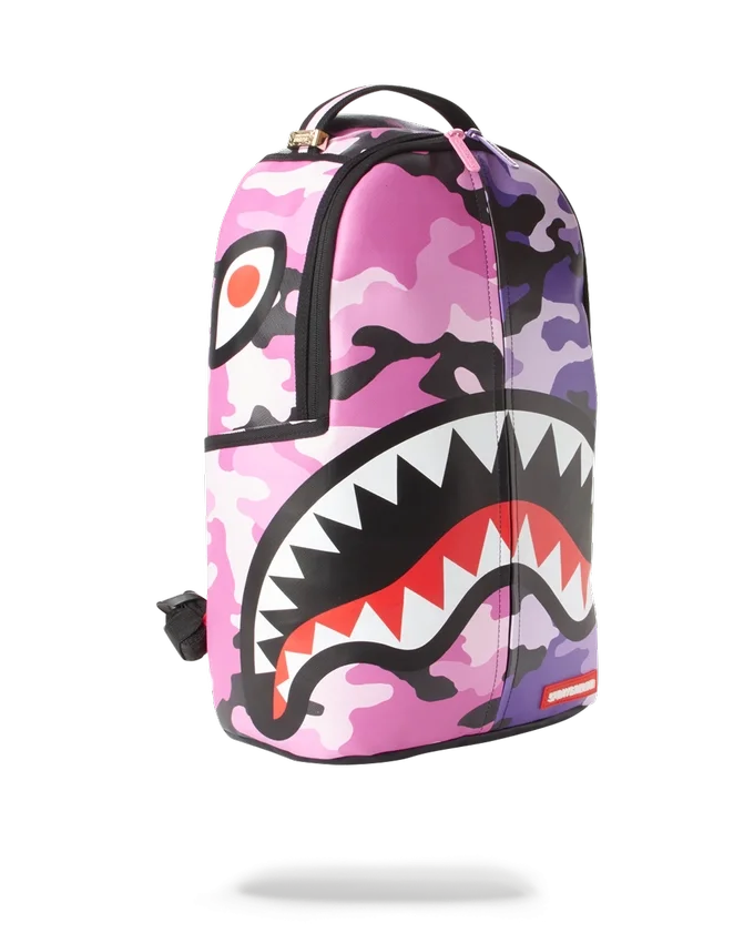 SPLIT CAMO RUCKSACK