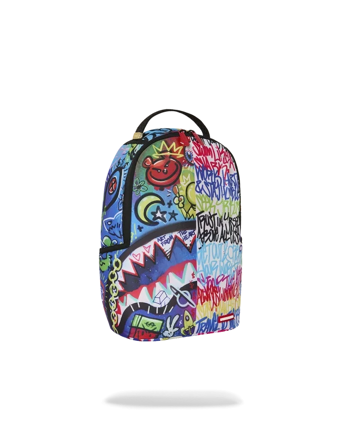 SPLIT SCRIBBLES RUCKSACK
