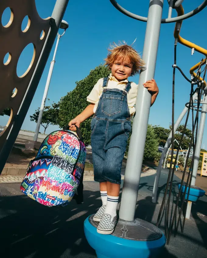 SPLIT SCRIBBLES RUCKSACK