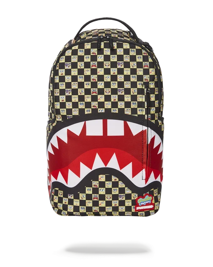 Spongebob-Rucksäcke mit Checkered-Muster (DLXR)