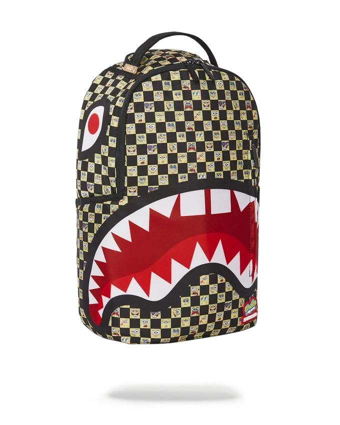 Spongebob-Rucksäcke mit Checkered-Muster (DLXR)
