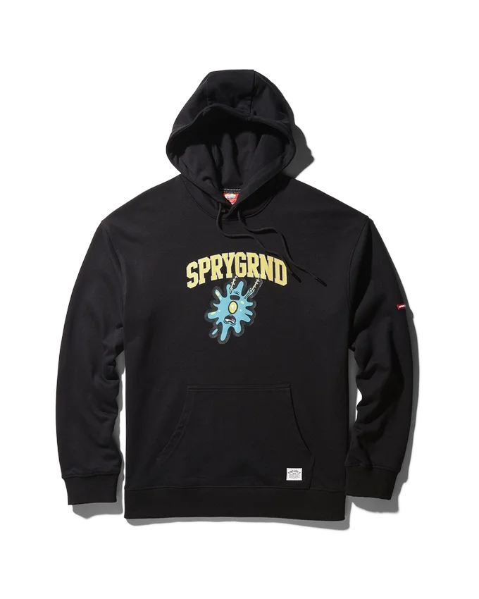 Spongebob SPLAT-HOODIE (SCHWARZ)