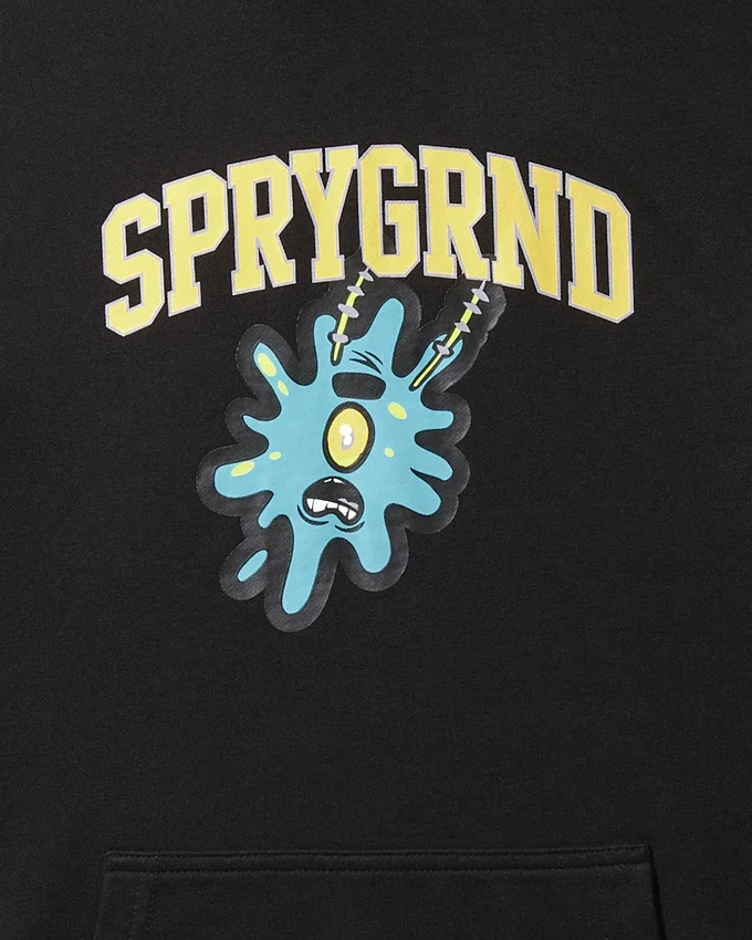 Spongebob SPLAT-HOODIE (SCHWARZ)