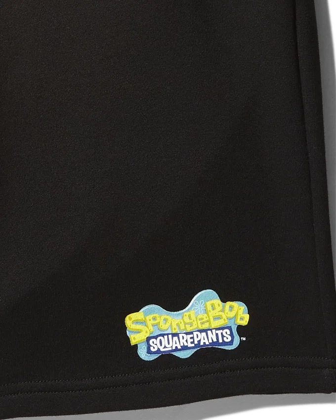 Spongebob-STRICKSHORTS (SCHWARZ)