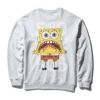 SPRAYGROUND PULLOVER-SWEATSHIRT MIT RUNDHALSAUSSCHNITT (HELLGRAU)