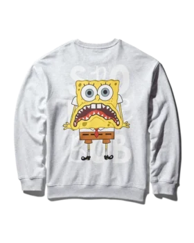 SPRAYGROUND PULLOVER-SWEATSHIRT MIT RUNDHALSAUSSCHNITT (HELLGRAU)