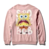 SPRAYGROUND PULLOVER-SWEATSHIRT MIT RUNDHALSAUSSCHNITT (ROSA)