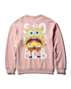 SPRAYGROUND PULLOVER-SWEATSHIRT MIT RUNDHALSAUSSCHNITT (ROSA)