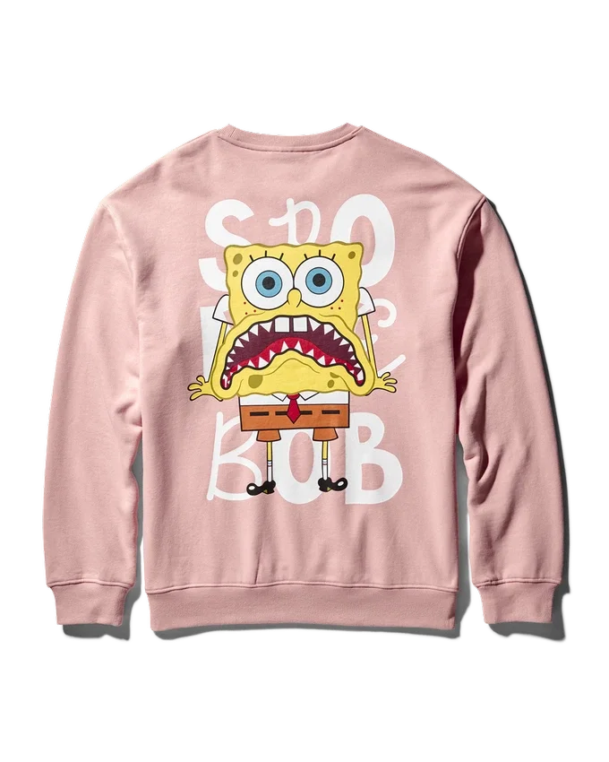 SPRAYGROUND PULLOVER-SWEATSHIRT MIT RUNDHALSAUSSCHNITT (ROSA)