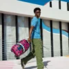 SQUID GAME COLLAB FRONT MAN & PINK GUARD SHARKS RUCKSÄCKE
