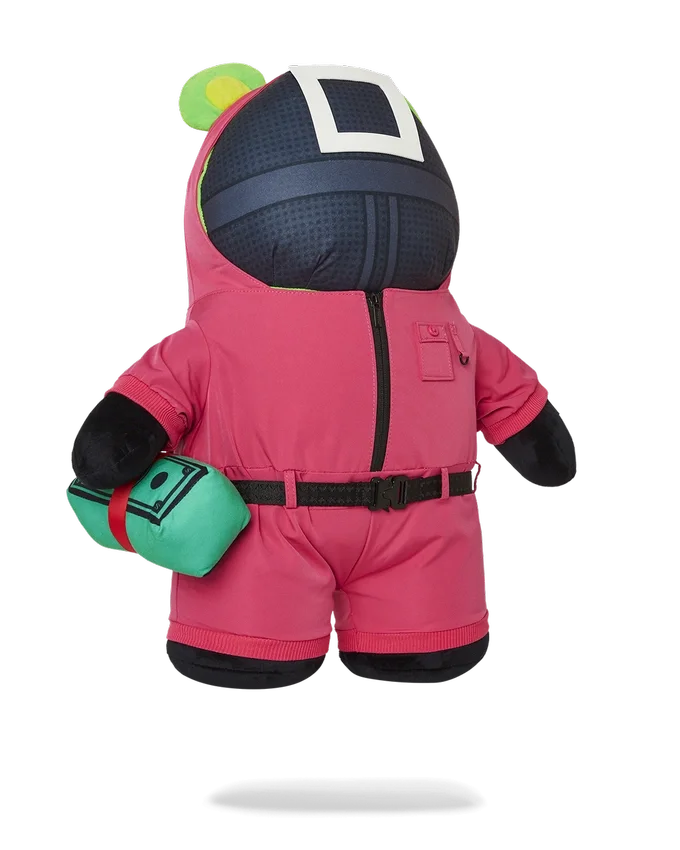 SQUID GAME COLLAB PINK SOLDIERS BEAR RUCKSACK