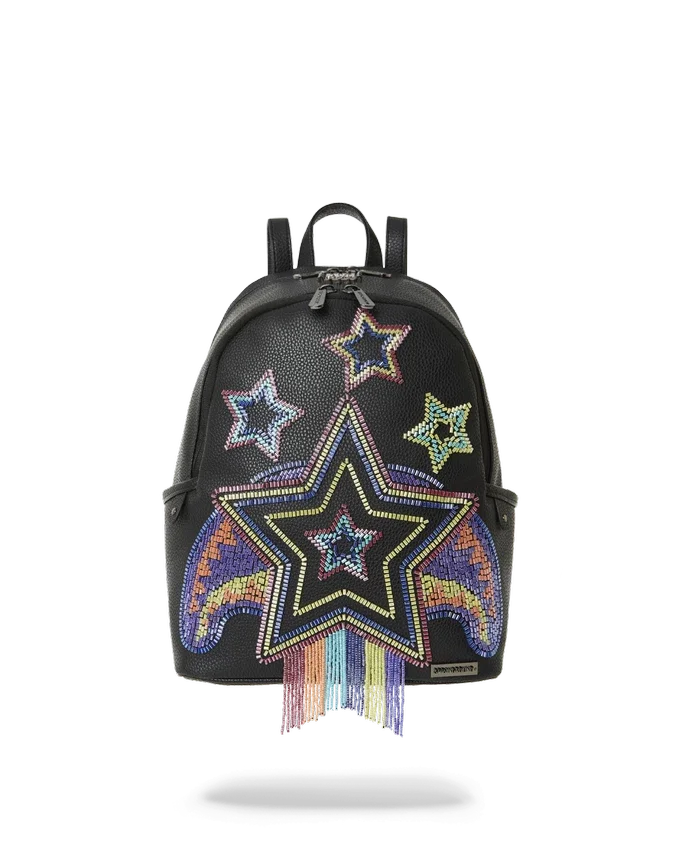 STAR RACER A.I.7 SANDFLOWER COLLAB BEADED SAVAGE RUCKSACK
