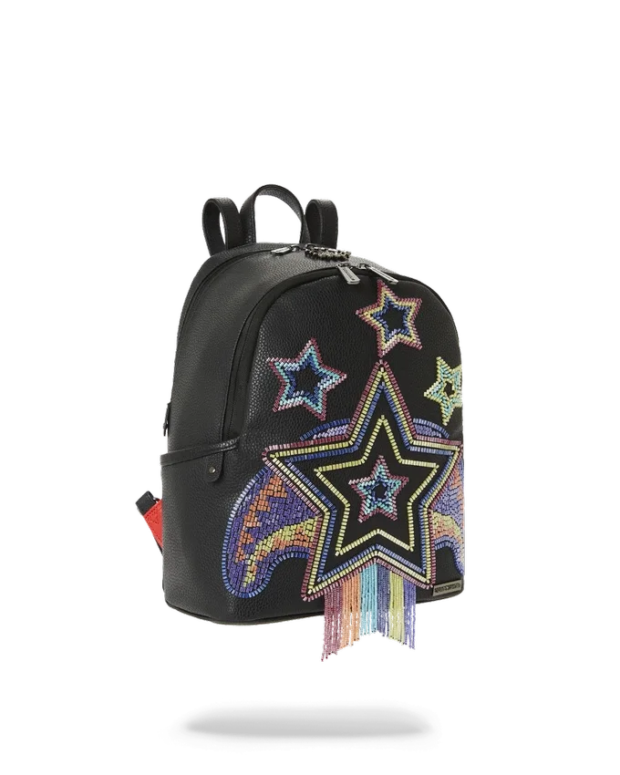 STAR RACER A.I.7 SANDFLOWER COLLAB BEADED SAVAGE RUCKSACK