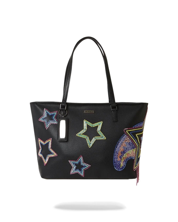 STAR RACER A.I.7 SANDFLOWER COLLAB BEADED TRAGETASCHE