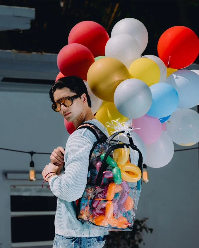 STAY UP – TRANSPARENTER RUCKSACK