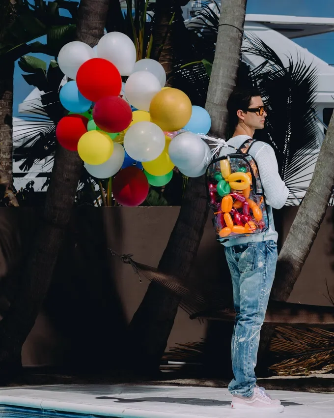 STAY UP – TRANSPARENTER RUCKSACK