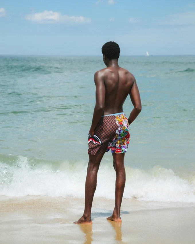 STICKER CREW Bademode-Shorts