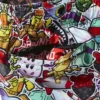 STICKER CREW Bademode-Shorts