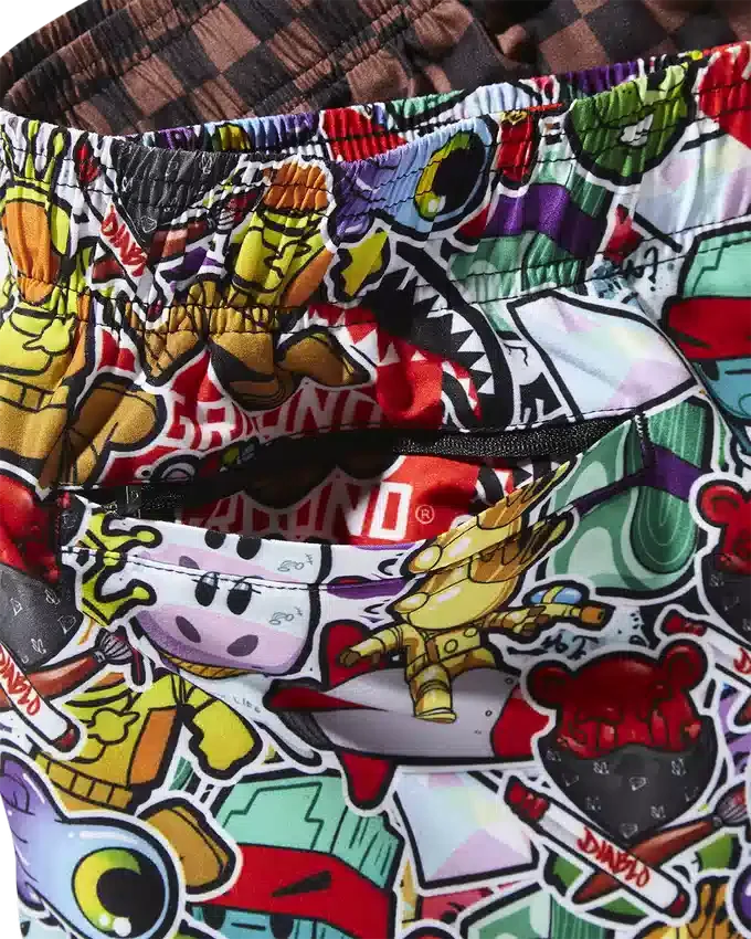 STICKER CREW Bademode-Shorts