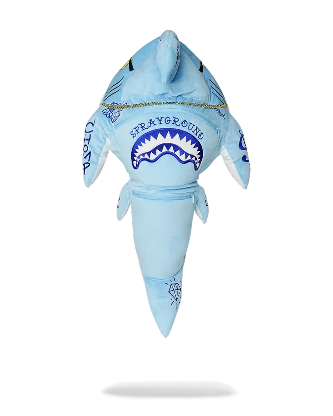 STUFFED SAVAGE HOODY RUCKSACK SHARK