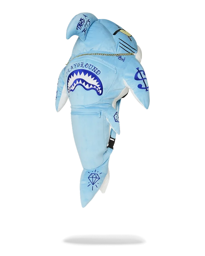 STUFFED SAVAGE HOODY RUCKSACK SHARK