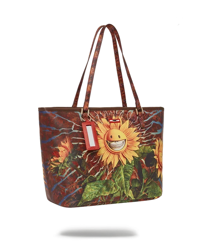 SUNFLOWER GRIN RON ENGLISH COLLAB-Tragetaschen