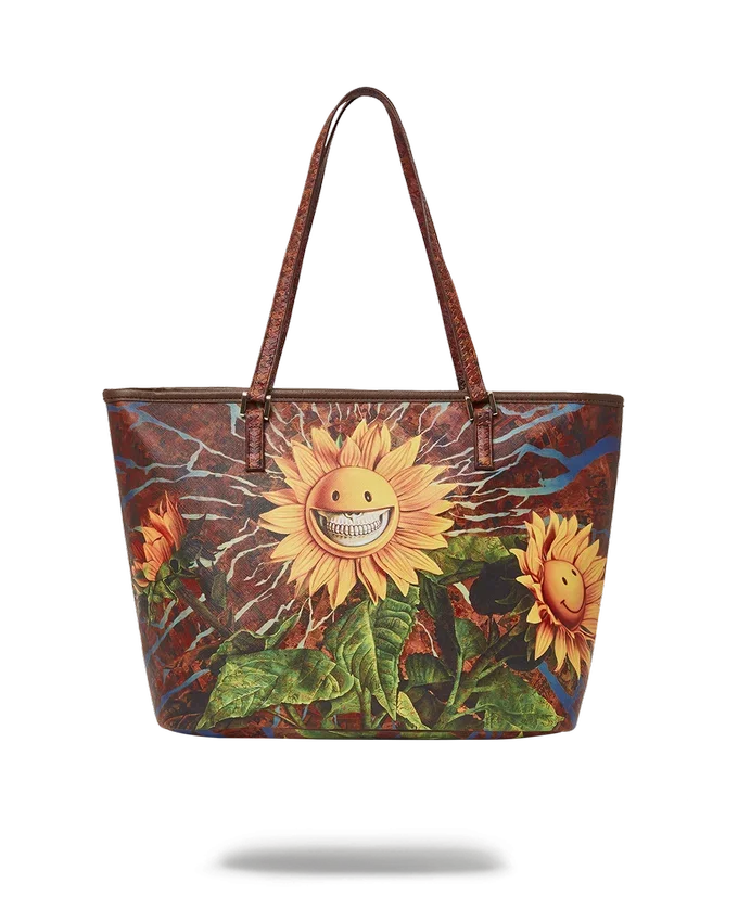 SUNFLOWER GRIN RON ENGLISH COLLAB-Tragetaschen