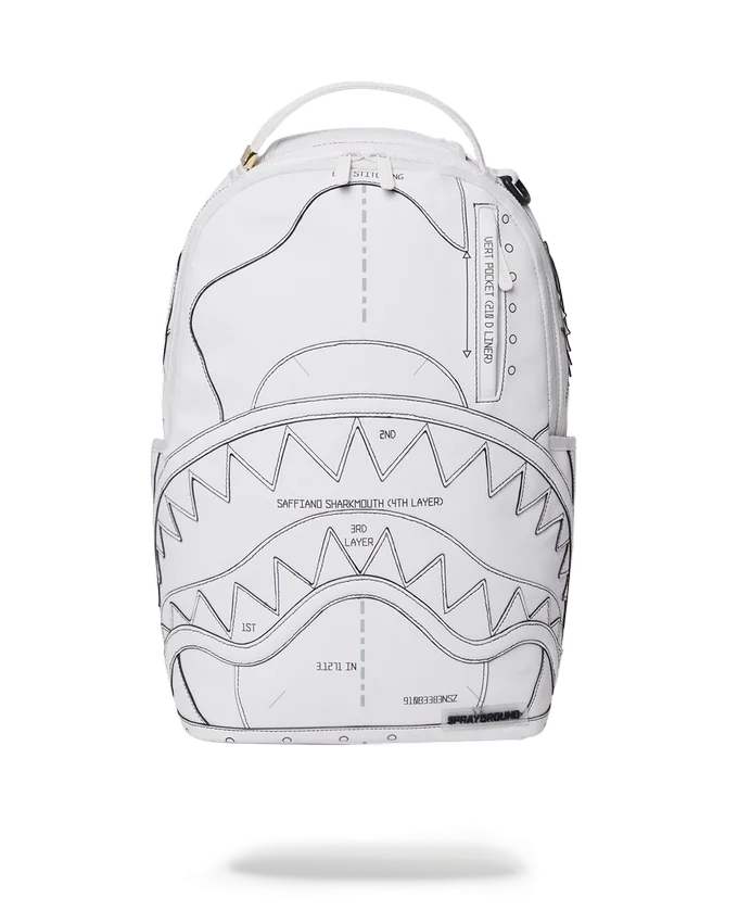 TECHNICAL CUT & SHARK RUCKSACK (DLXV)