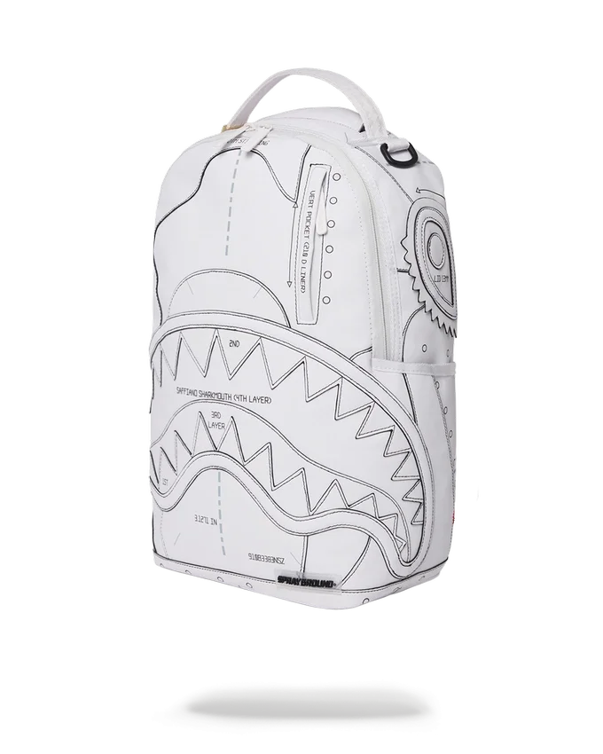 TECHNICAL CUT & SHARK RUCKSACK (DLXV)