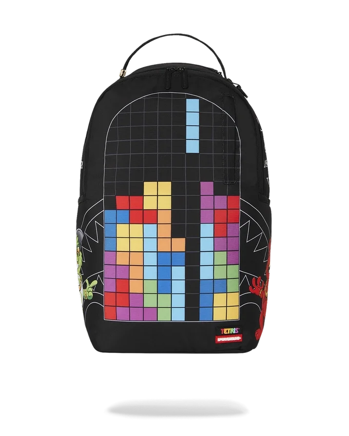 TETRIS MIT DIABLO UND MONEY BEAR RUCKSACK