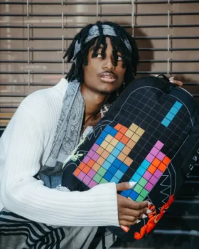 TETRIS MIT DIABLO UND MONEY BEAR RUCKSACK