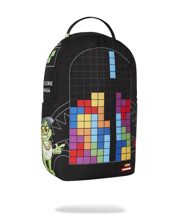 TETRIS MIT DIABLO UND MONEY BEAR RUCKSACK