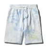 TIE-DYE-STRICKSHORTS (BLAU)