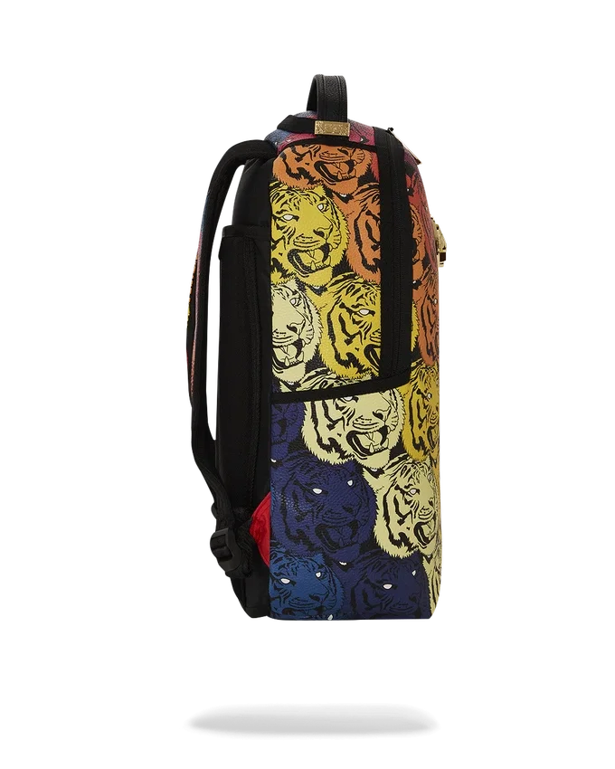 TIGER ROAR VERGOLDETER RUCKSACK