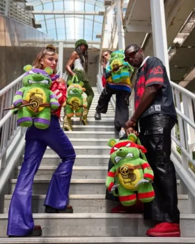 TMNT MICHAELANGELO MONEYBEAR-Rucksäcke