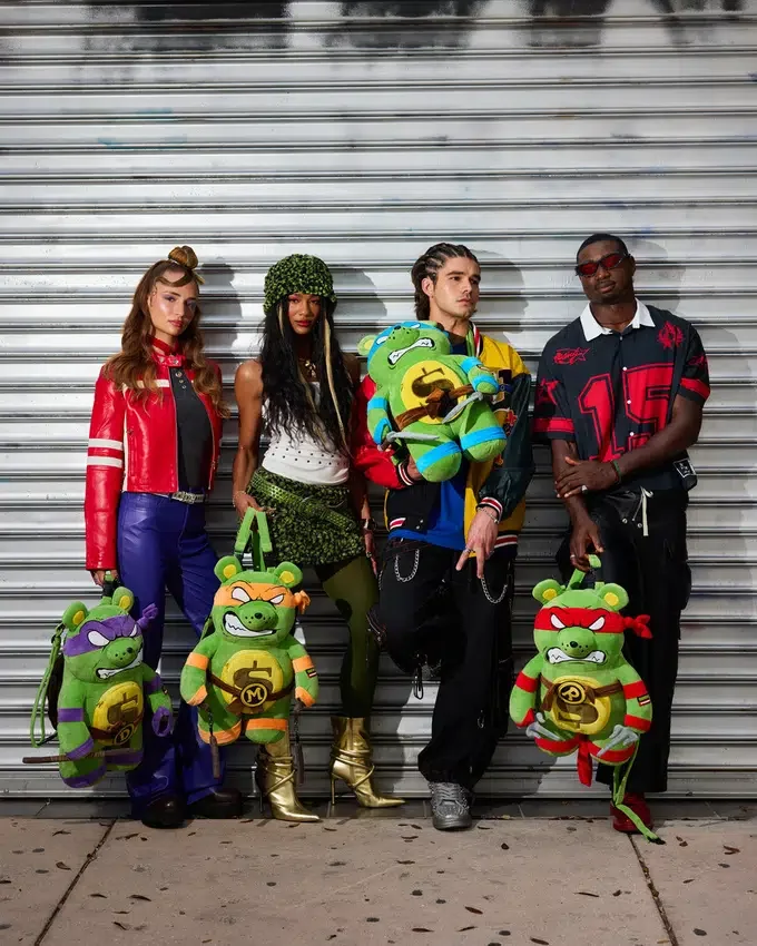 TMNT MICHAELANGELO MONEYBEAR-Rucksäcke